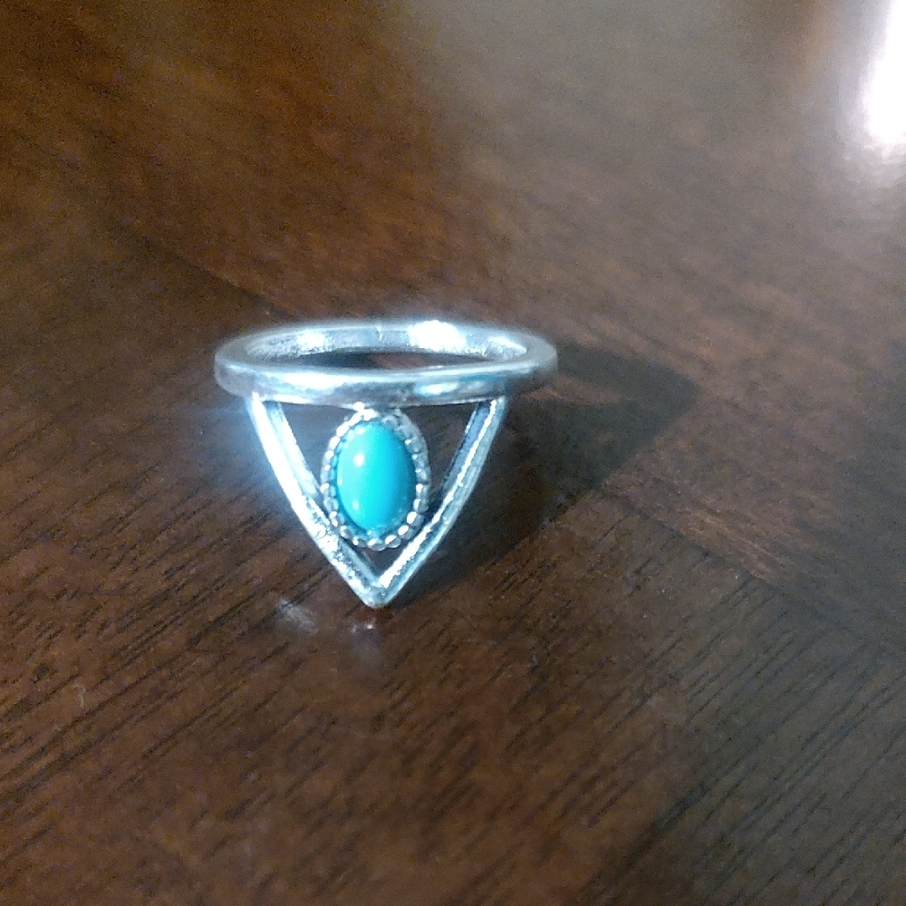 Silver Turquoise Ring